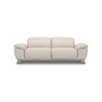Lucca Power Reclining Leather Sofa or Set with Manual Adjustable Headrest Get FREE Leather Samples