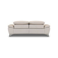 Lucca Power Reclining Leather Sofa or Set with Manual Adjustable Headrest Get FREE Leather Samples