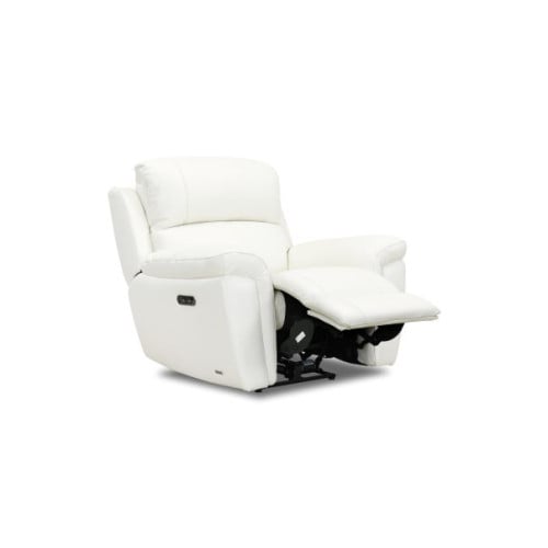 Brand New Factory Wrapped Malora Power Reclining Leather Chair With Power Headrest 