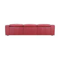 Axtra Power Reclining Leather Sectional With Power Headrest Get FREE Leather Samples
