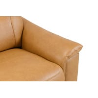 Messa Power Reclining Leather Sectional With Power Headrest Get FREE Leather Samples