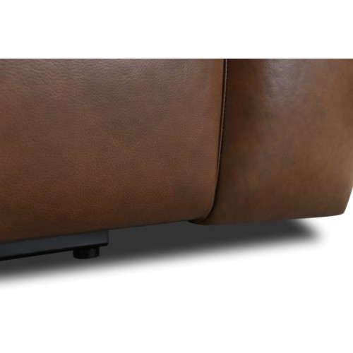 Brand New Vera Power Reclining Leather Sofa Reduced 65% Only 1