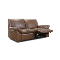 Brand New Vera Power Reclining Leather Sofa Reduced 65% Only 1