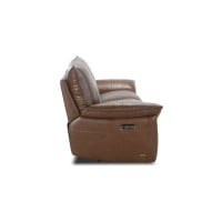 Brand New Vera Power Reclining Leather Sofa Reduced 65% Only 1
