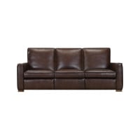 Miller Wall Hugger Power Reclining Leather Sofa or Set With Power Headrests And Finished Back Get FREE Leather Samples