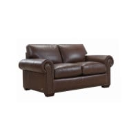 Floren Leather Sofa or Set Get FREE Leather Samples