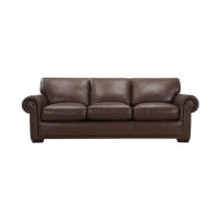 Floren Leather Sofa or Set Get FREE Leather Samples