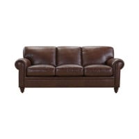 Brand New Torra Leather Sofa  And Ottoman 1 Available 65% Off Ready To Ship