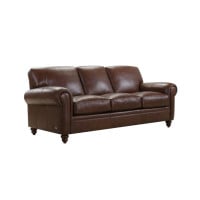 Brand New Torra Leather Sofa  And Ottoman 1 Available 65% Off Ready To Ship