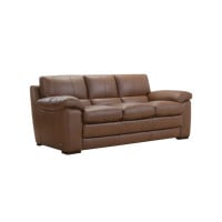 Brand New Revia Sofa Factory Packed  ONLY 1 AVAILABLE Ready To Ship In Grade 60 Rangers Russet