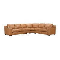 Sicelle Leather Sectional Get FREE Leather Samples