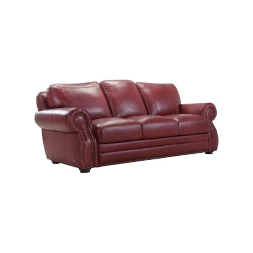 Atollo Red Leather