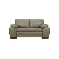 Brand New Giada Leather Loveseat Ships in 1 to 2 Weeks Reduced 70% Only 1