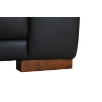 Verona Black Leather Color