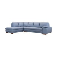 Giada Leather Sectional Get FREE Leather Samples
