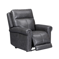 Flexsteel Alexander Power Reclining Leather Sofa or Set - With Power Tilt Headrest | Power Lumbar