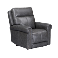 Flexsteel Alexander Power Reclining Leather Sofa or Set - With Power Tilt Headrest | Power Lumbar