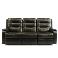 Flexsteel Arlo Power Reclining Leather Sofa or Set With Power Tilt Headrest