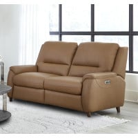 Austin Leather Match Power Reclining Sofa Or Set With Power Headrest