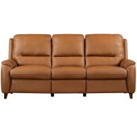 Austin Leather Match Power Reclining Sofa Or Set With Power Headrest
