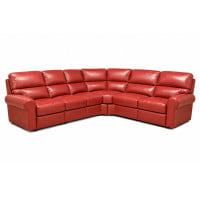 Barrow Cove Reclining Leather Sectional - Available with Power Recline | Power Lumbar
