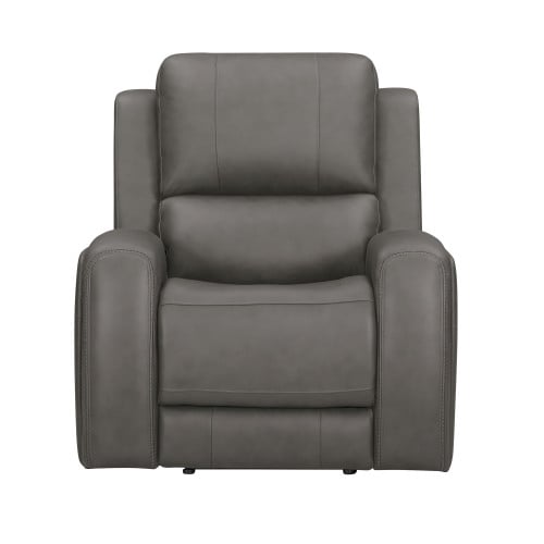 Belmont Leather Match Zero Gravity  Power Reclining Sofa Or Set With Power Headrest
