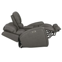 Belmont Leather Match Zero Gravity  Power Reclining Sofa Or Set With Power Headrest