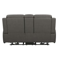 Belmont Leather Match Zero Gravity  Power Reclining Sofa Or Set With Power Headrest