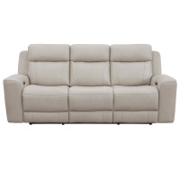 Calgary Leather Power Reclining Sofa Or Set With Power Headrest Available