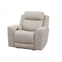 Calgary Leather Power Reclining Sofa Or Set With Power Headrest Available