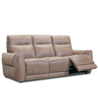 Camra Power Reclining Leather Sofa or Set Get FREE Leather Samples