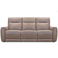 Camra Power Reclining Leather Sofa or Set Get FREE Leather Samples