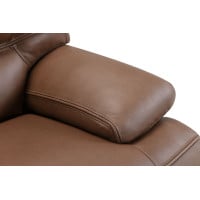 Carden Manual or Power Reclining Leather Sofa or Set Get FREE Leather Samples