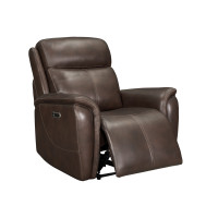 Cascade Leather Match Power Reclining Sofa Or Set With Power Headrest