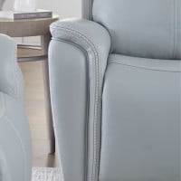 Cascade Leather Match Power Reclining Sofa Or Set With Power Headrest