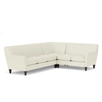 Flexsteel Digby Stationary Leather Sectional