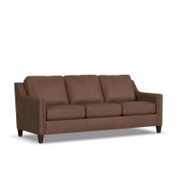 Flexsteel Finley Power Inclining Leather Sofa or Stationary Leather Sofa Set (Back Is Stationary On Recliners)