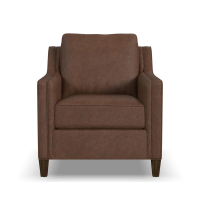 Flexsteel Finley Power Inclining Leather Sofa or Stationary Leather Sofa Set (Back Is Stationary On Recliners)