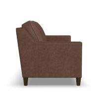 Flexsteel Finley Power Inclining Leather Sofa or Stationary Leather Sofa Set (Back Is Stationary On Recliners)