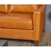 Flexsteel Finley Power Inclining Leather Sofa or Stationary Leather Sofa Set (Back Is Stationary On Recliners)