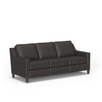 Flexsteel Finley Power Inclining Leather Sofa or Stationary Leather Sofa Set (Back Is Stationary On Recliners)