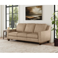 Flexsteel Finley Power Inclining Leather Sofa or Stationary Leather Sofa Set (Back Is Stationary On Recliners)