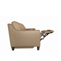 Flexsteel Finley Power Inclining Leather Sofa or Stationary Leather Sofa Set (Back Is Stationary On Recliners)