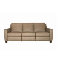 Flexsteel Finley Power Inclining Leather Sofa or Stationary Leather Sofa Set (Back Is Stationary On Recliners)