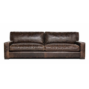 Max Deep or Regular Seating Leather Sofa or Set Get FREE Leather Samples