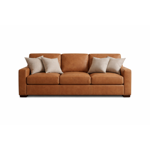 Poncho Leather Sofa Loveseat Chair Ottoman