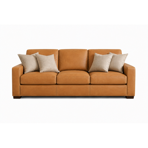 Poncho Leather Sofa Loveseat Chair Ottoman 