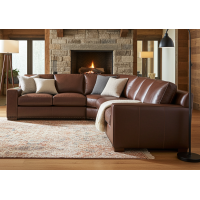 Sicelle Leather Sectional Get FREE Leather Samples