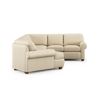 Flexsteel Thorton Stationary Leather Sectional