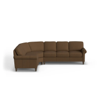 Flexsteel Westside Stationary Leather Sectional